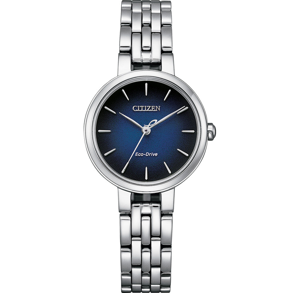 Citizen Men's Dress Eco-Drive Watch EM0990-81L with Stainless Steel Case and Bracelet