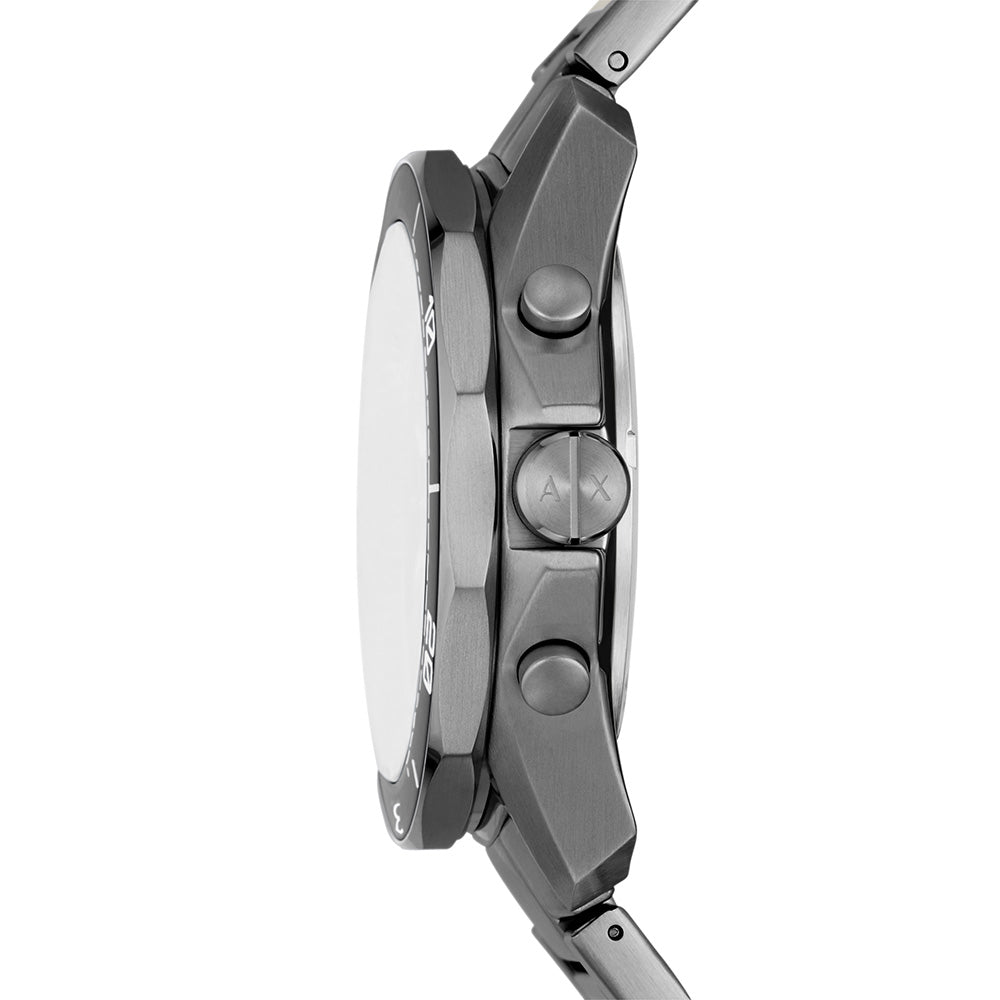 Armani Exchange Men's Spencer AX1959 Gunmetal Stainless-Steel Chronograph Watch