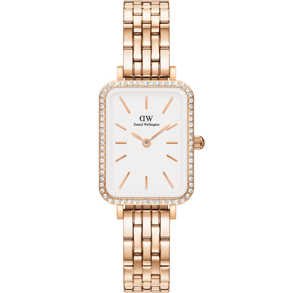 Daniel Wellington Quadro DW00100672 Rose Gold Elegant Watch