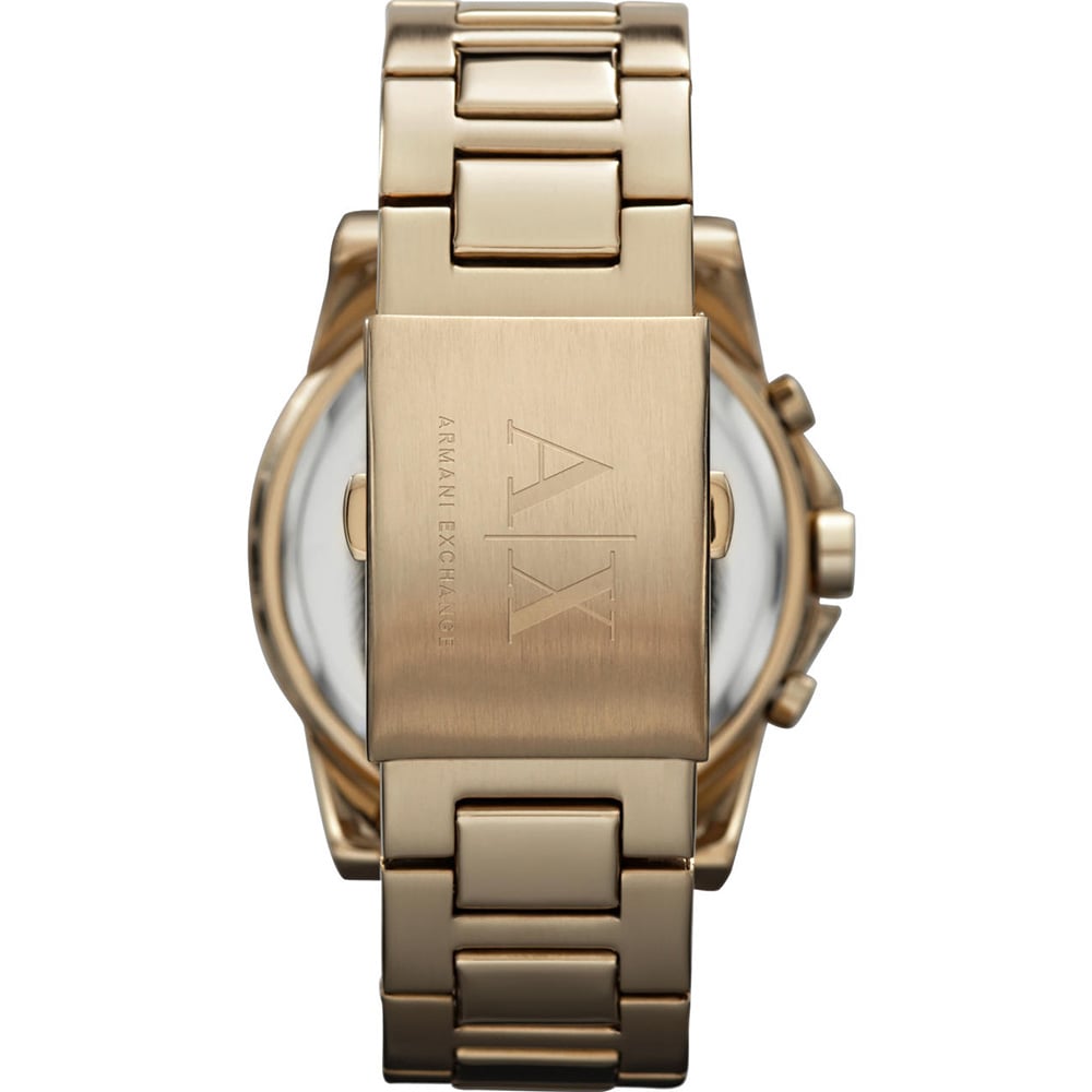 Stylish Armani Exchange AX2095 Banks Multi-Function Gold-Strap Watch