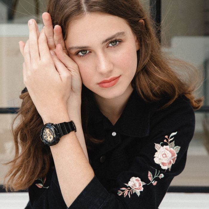 Baby-G BA110-1A Women's Stylish and Practical Digital-Analog Watch
