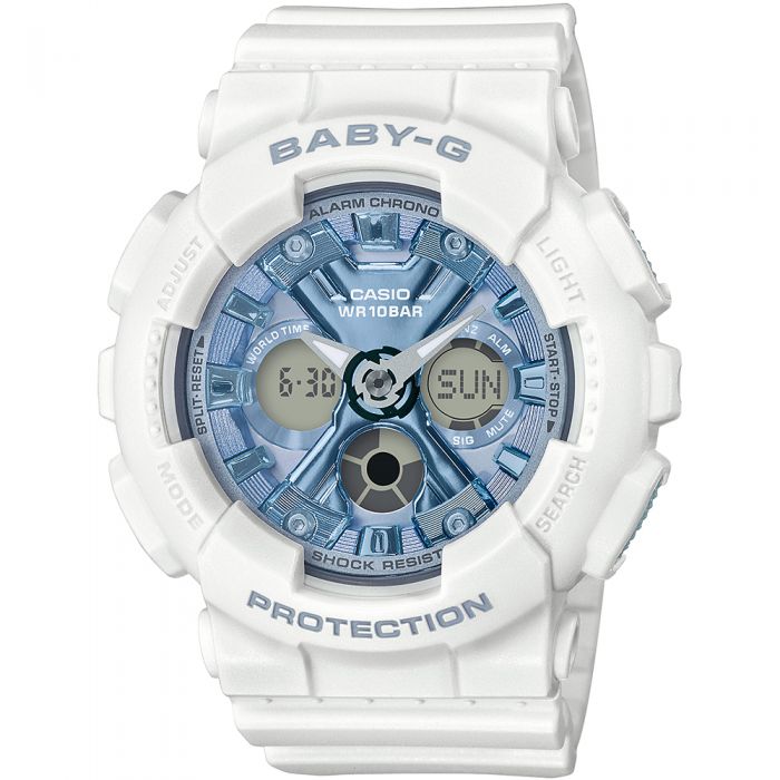 Stylish Baby-G BA-130-7A2DR Watch with Masculine Design