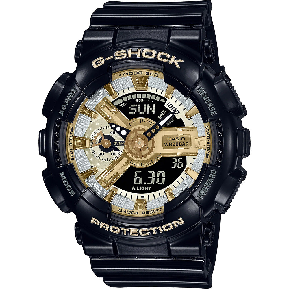 Ladies' Baby-G GMAS110GB-1A Analog-Digital Resistant Watch