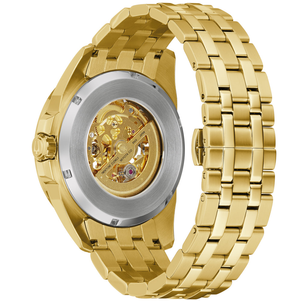 Bulova Men's Gold-Tone Dress Watch Model 97A162