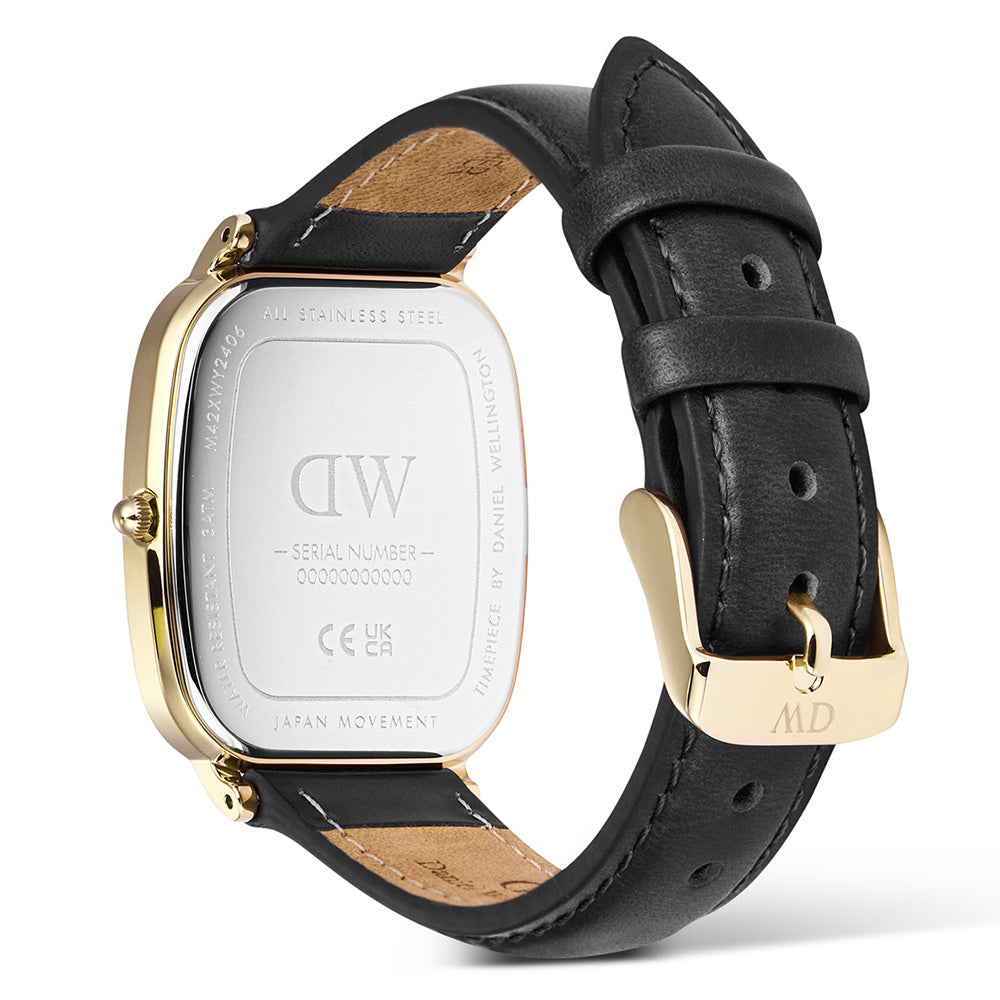 Daniel Wellington Marlon Sheffield 35x36.5mm Stainless Steel Watch DW00100838