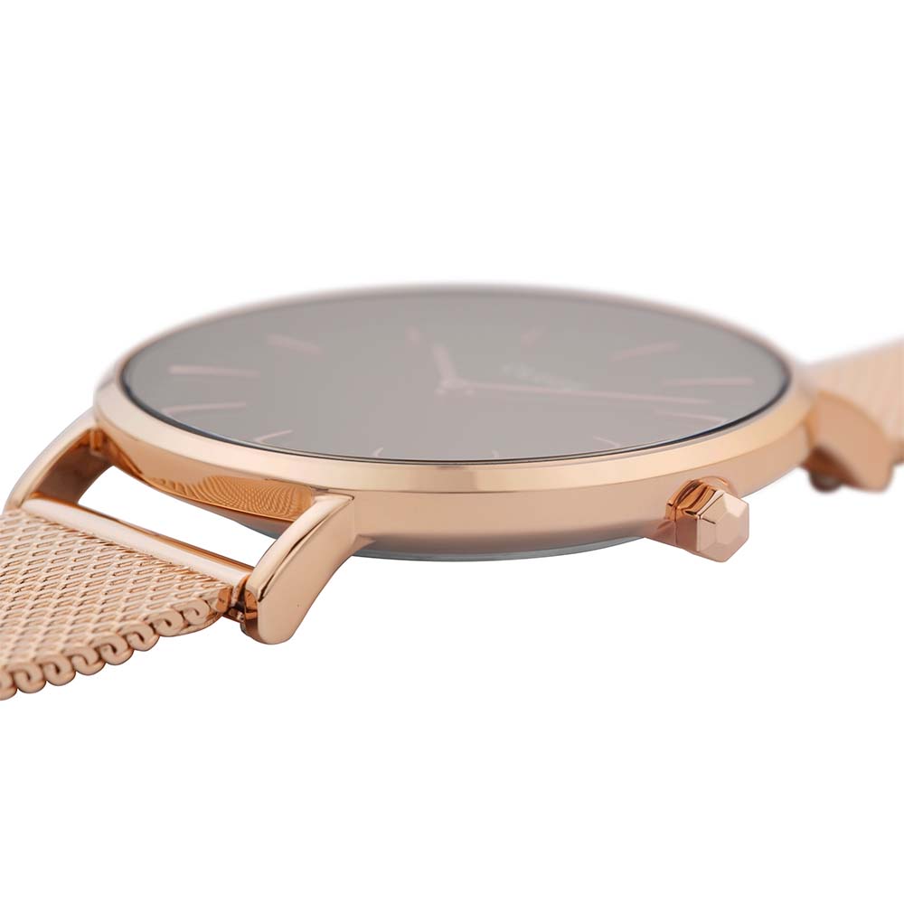 Cluse CW0101201003 Women's Boho Chic Rose-Tone Mesh Watch