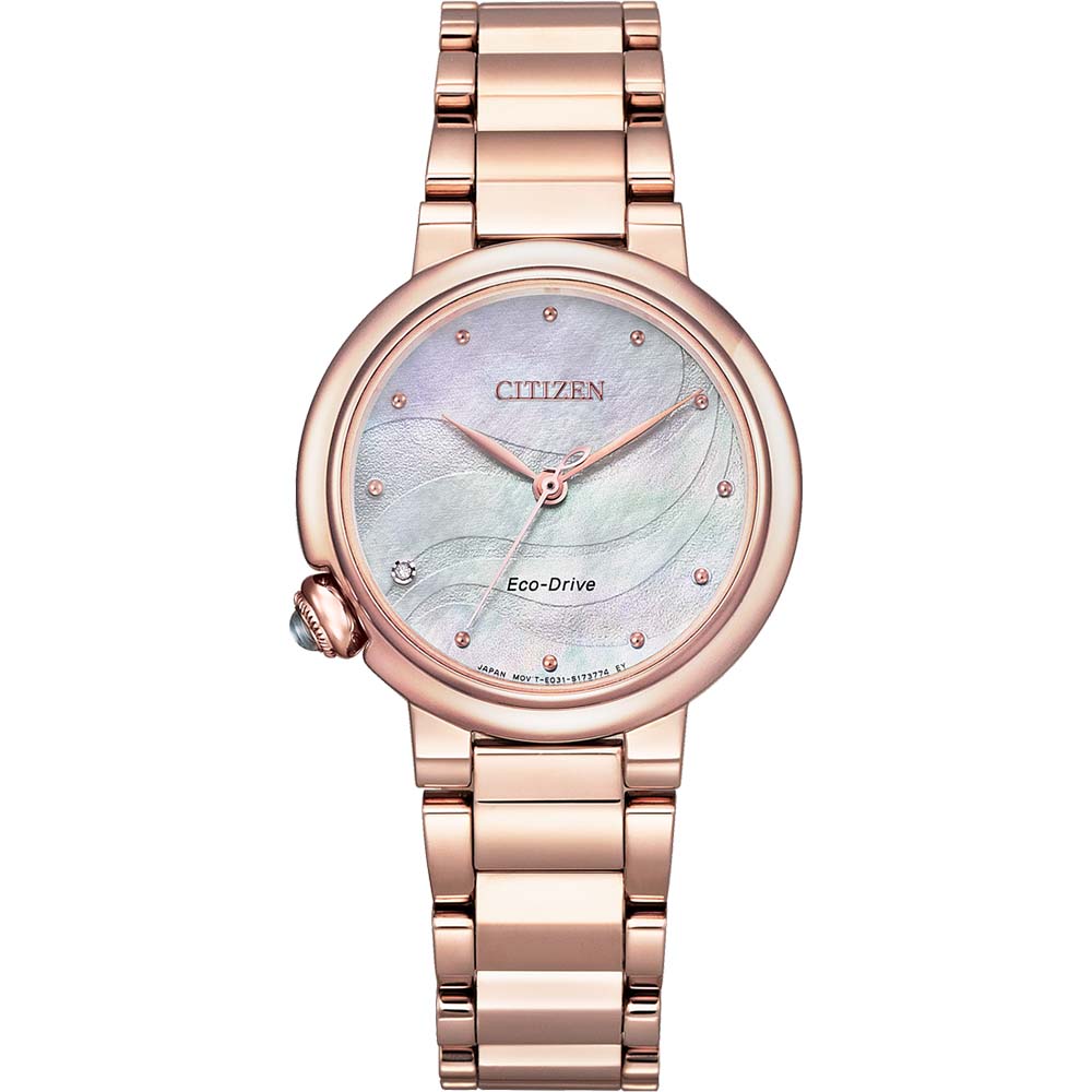 Citizen Eco-Drive EM0912-84Y Watch with Stunning Diamond Setting