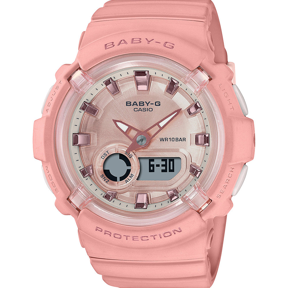 Stylish Pink Baby-G BGA280-4 Women's Watch with Unique Design