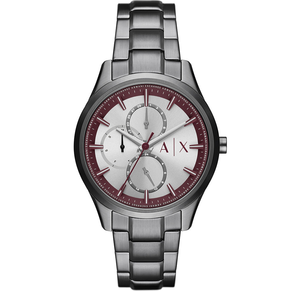 Armani Exchange AX1877 Dante Multi-Function Watch with Grey Gunmetal Design