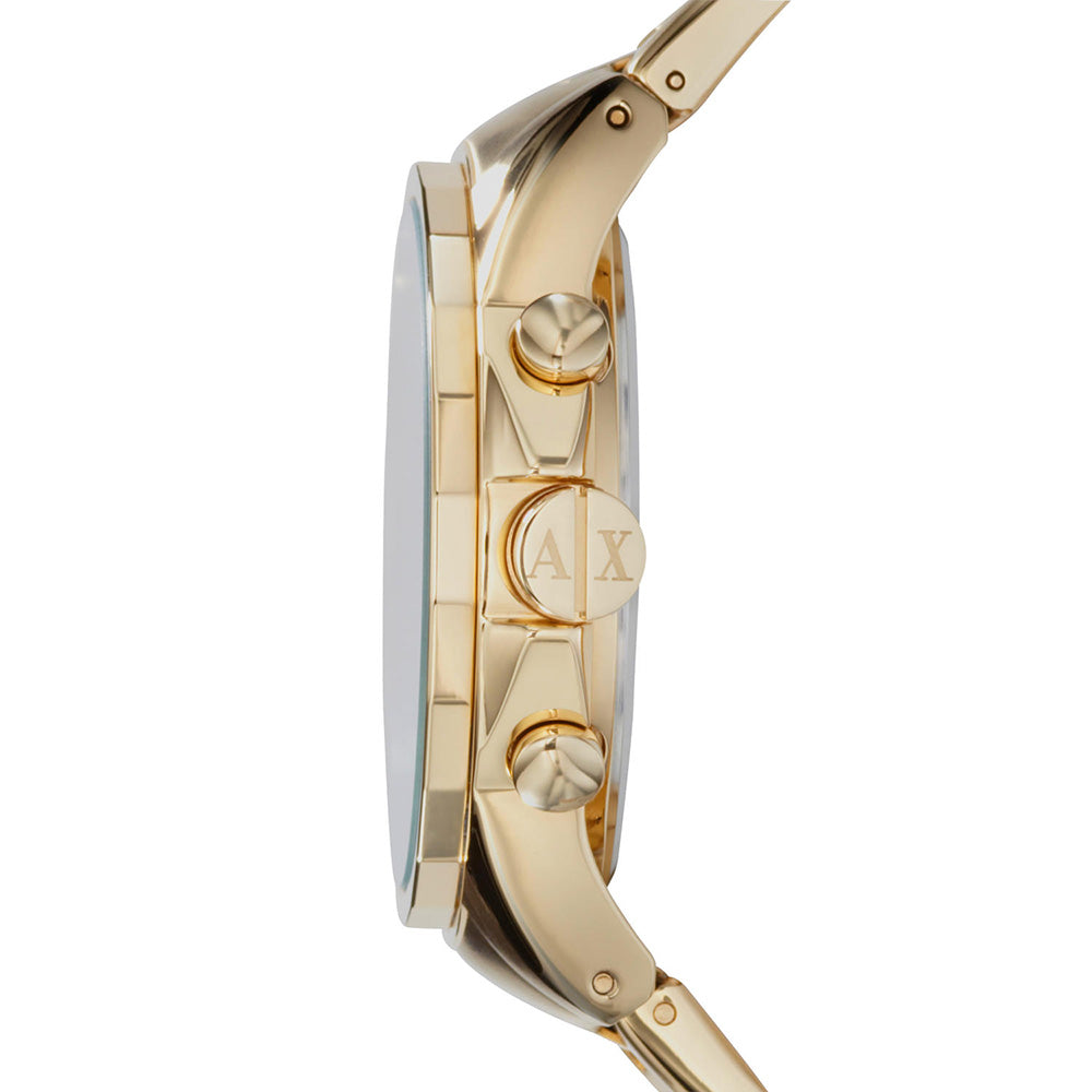 Stylish Armani Exchange AX2095 Banks Multi-Function Gold-Strap Watch