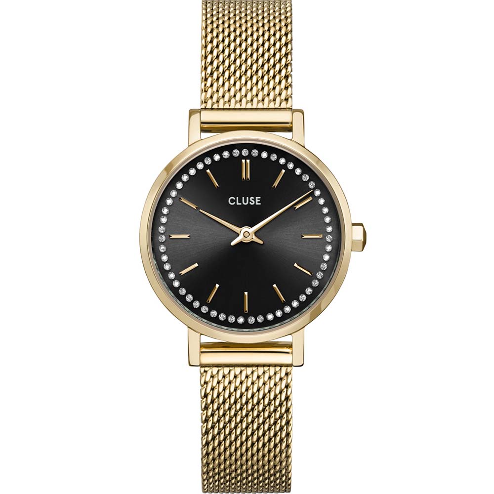 Cluse CW10501 Petite Gold Mesh Boho - Chic Women's Watch