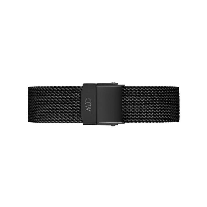 Daniel Wellington Petite Ashfield Ladies' Watch - DW00100201 with Matte Black Mesh Strap
