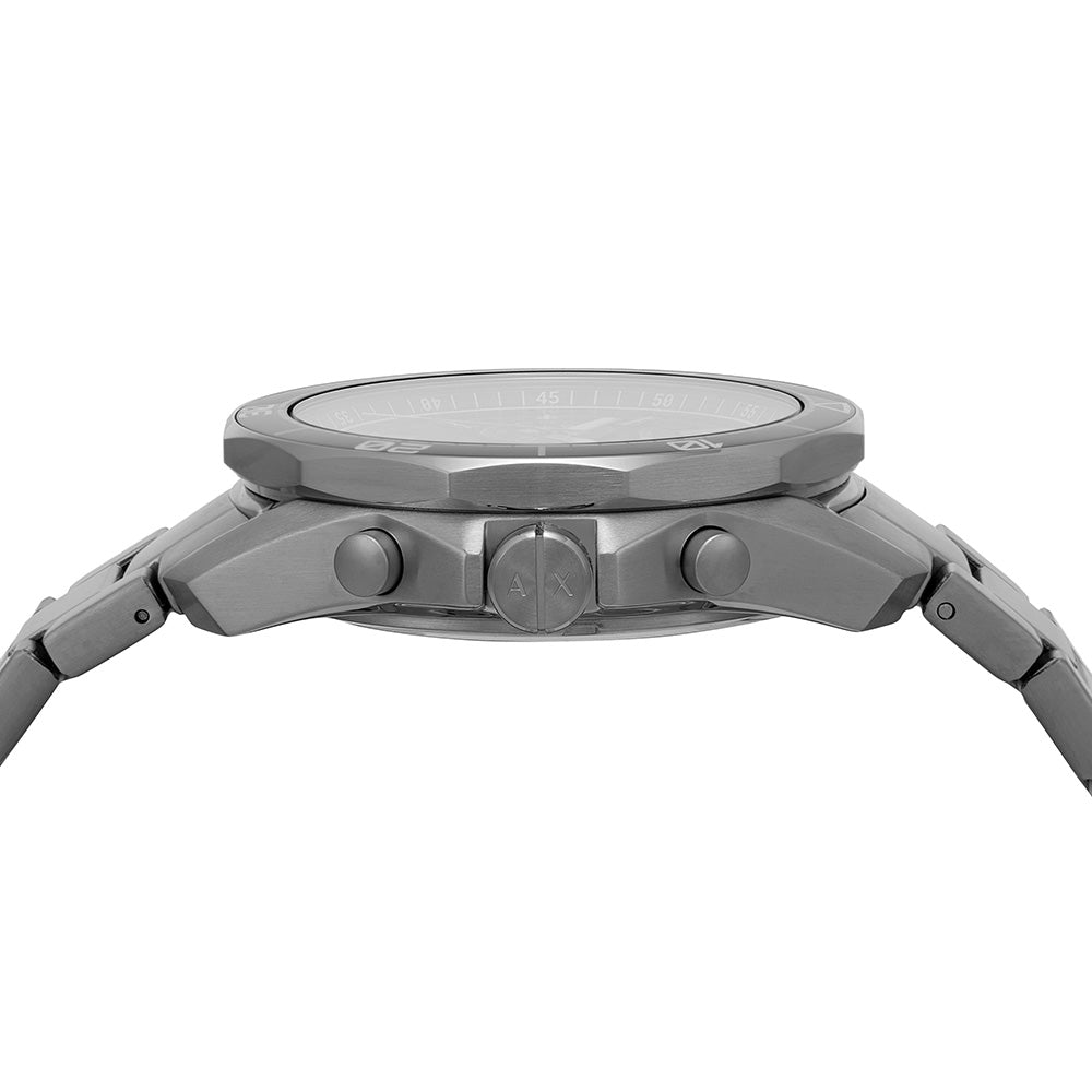 Armani Exchange Men's Spencer AX1959 Gunmetal Stainless-Steel Chronograph Watch