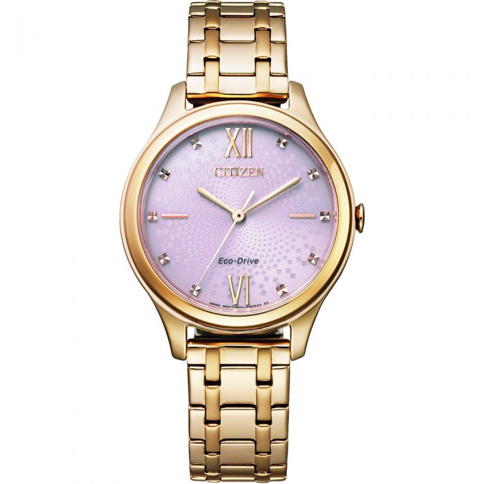 Citizen Women's Eco-Drive Rose EM0503-75X Stainless Steel Watch