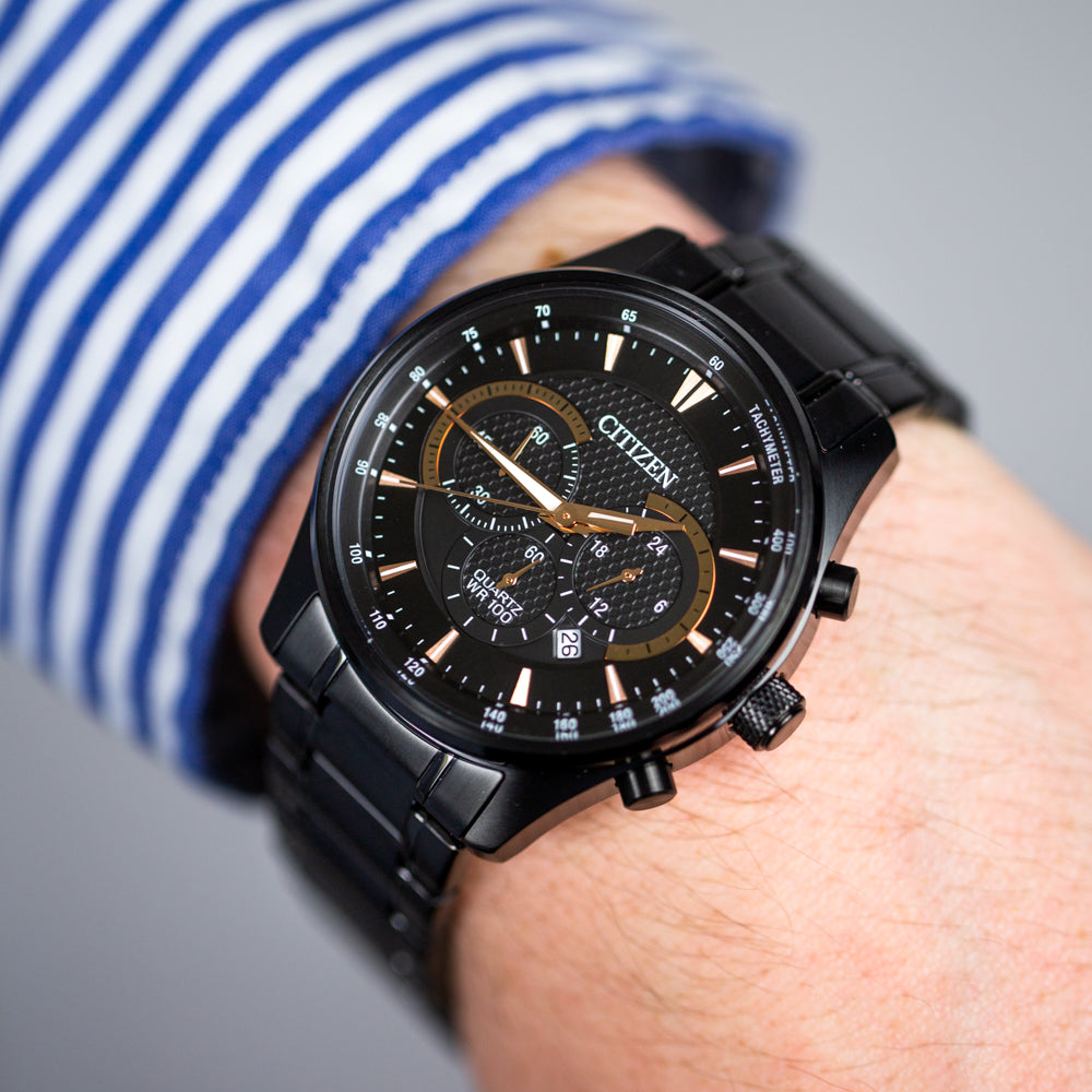 Citizen Quartz AN8195 - 58E Stylish Chronograph Watch with Durable Design