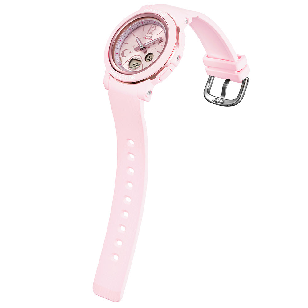 Baby-G BGA290DS-4A Casual Moon and Stars Themed Watch for Active Women