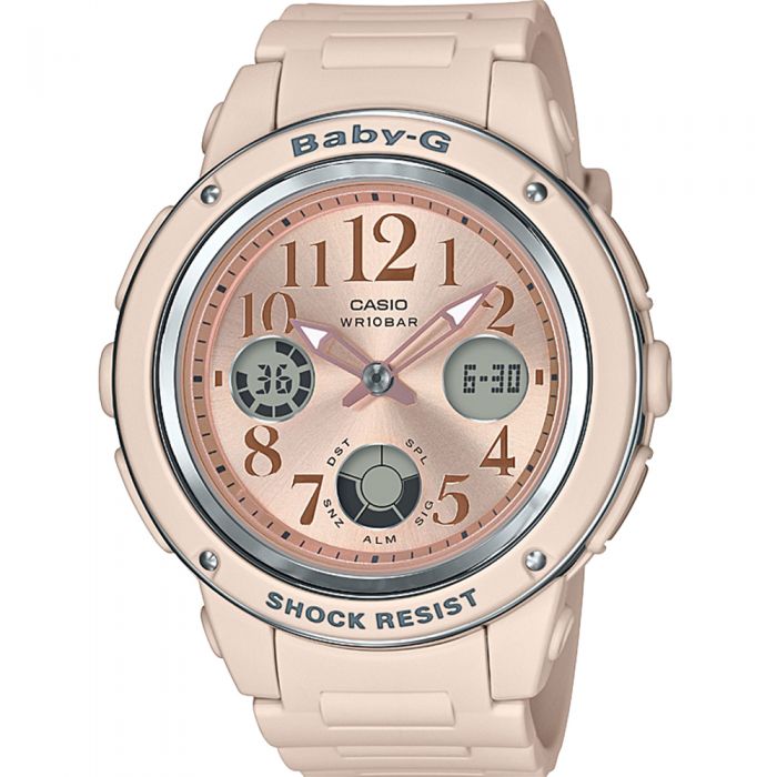Rose Gold Baby G BGA150CP-4B Stylish Ladies Casual Watch