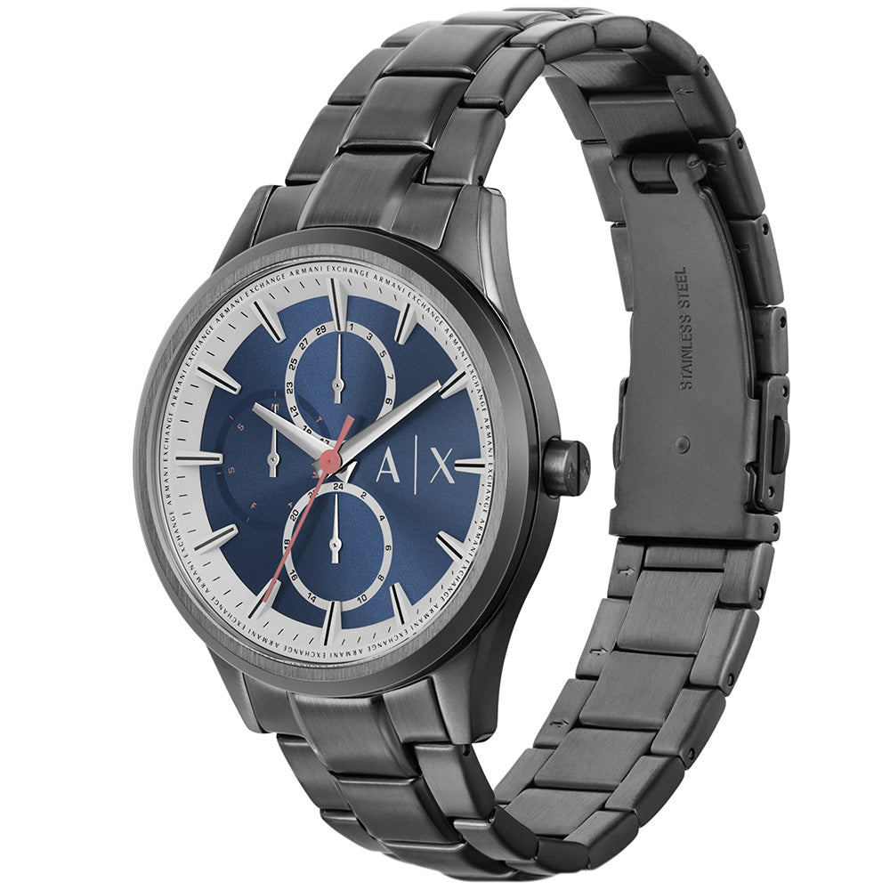 Stylish Armani Exchange Dante AX1871 Multi-Function Gunmetal Grey Watch