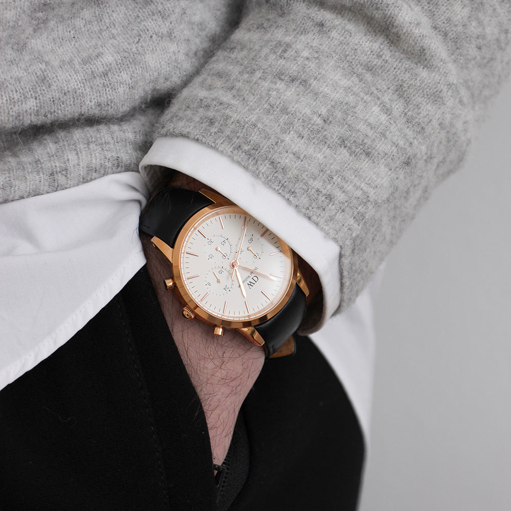 Daniel Wellington Men's Iconic Sheffield Chronograph Watch - Model DW00100646