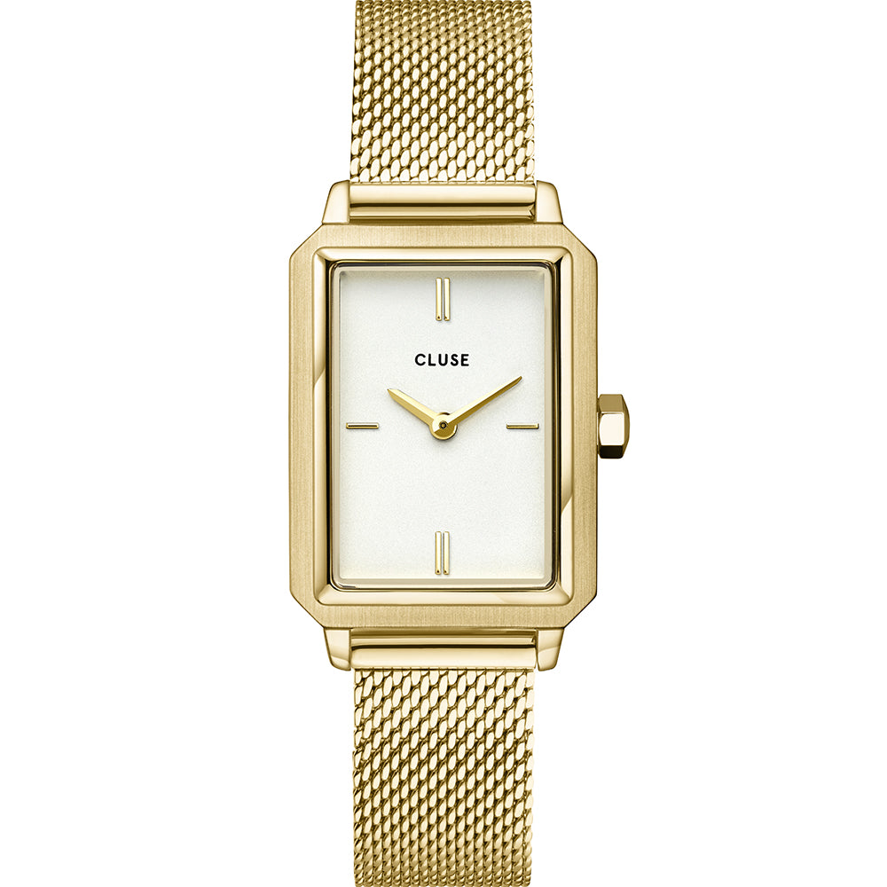 Stylish Cluse CW11508 Fluette Gold - Colored Mesh Ladies' Wristwatch