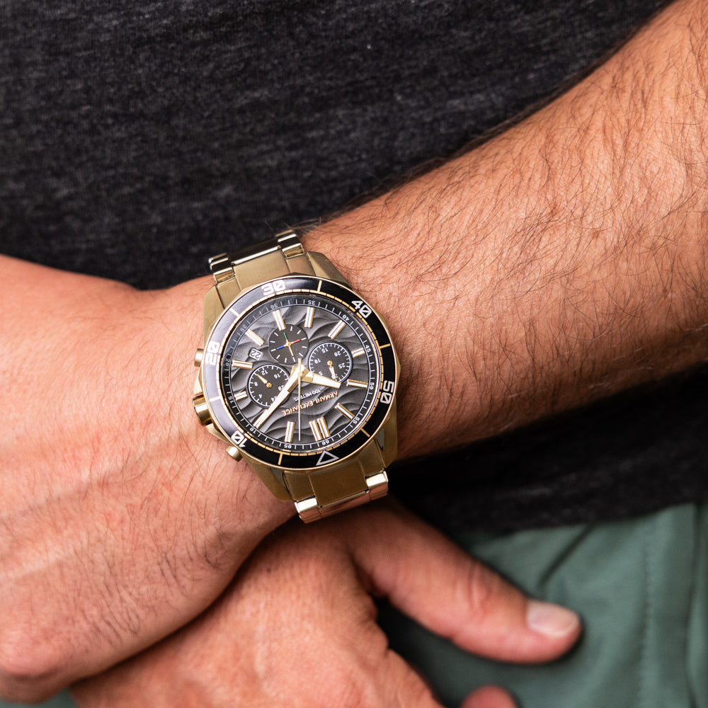 Armani Exchange Men's Spencer AX1958 Gold-Tone Chronograph Watch