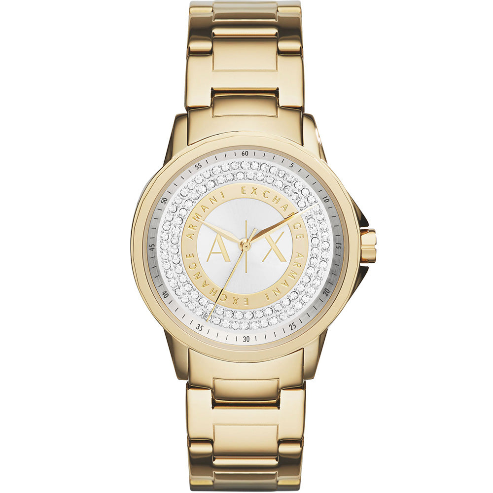 Glamorous Armani Exchange AX4321 Gold-Plated Stainless-Steel Watch