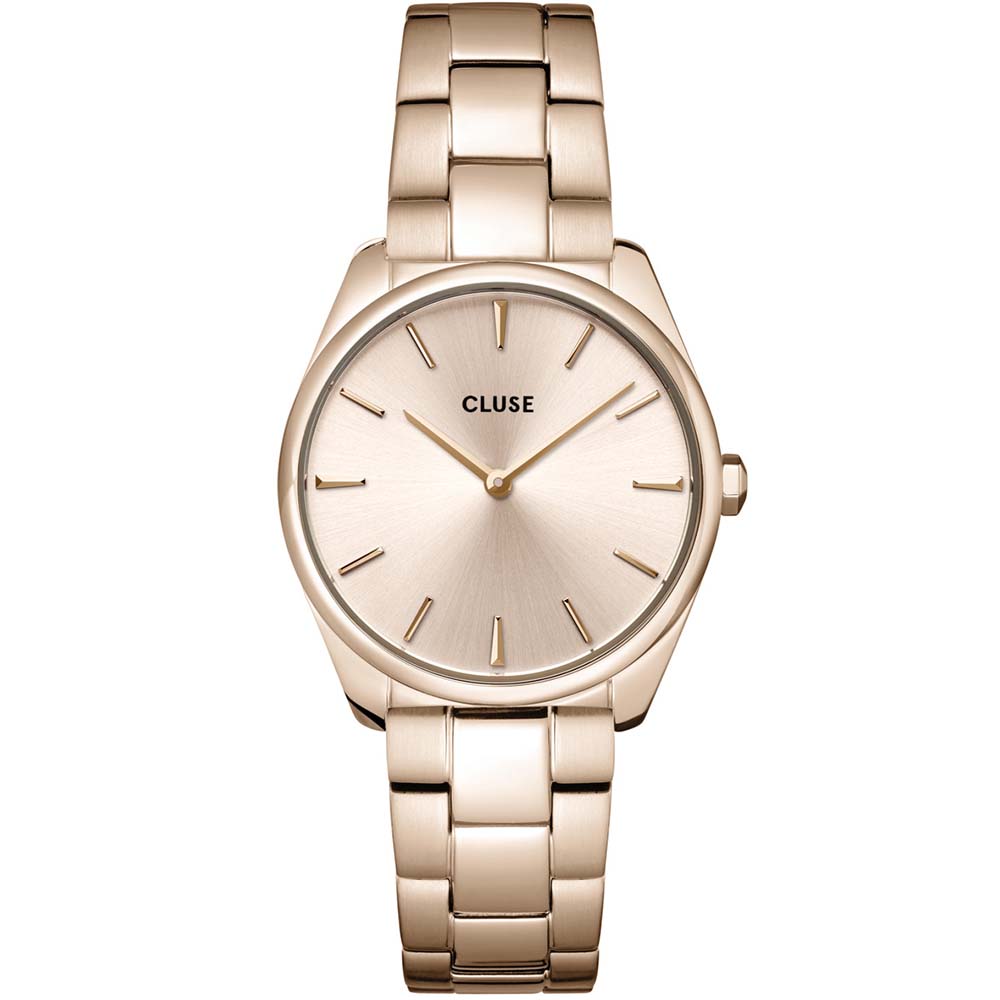 Stylish Cluse Feroce Petite Rose Tone Women's Watch CW011201