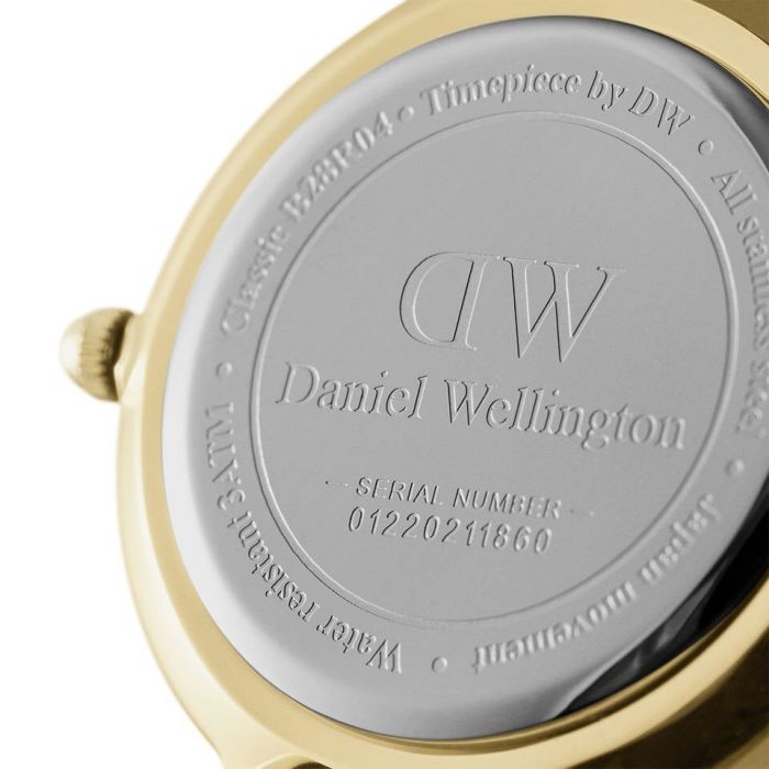 Daniel Wellington Petite Evergold DW00100350 - 32mm Gold Mesh Strap Watch
