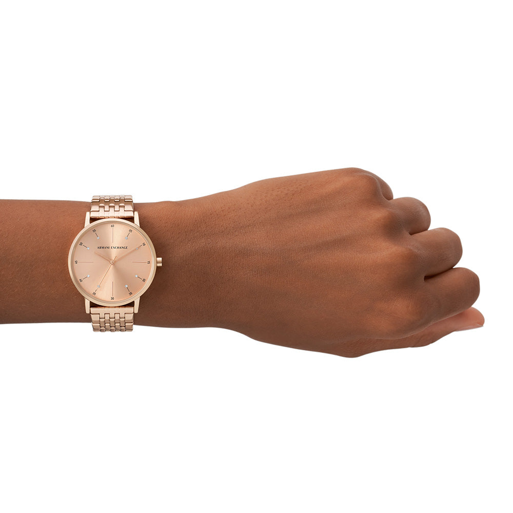 Armani Exchange AX5581 Lola Women's Rose Gold Quartz Watch