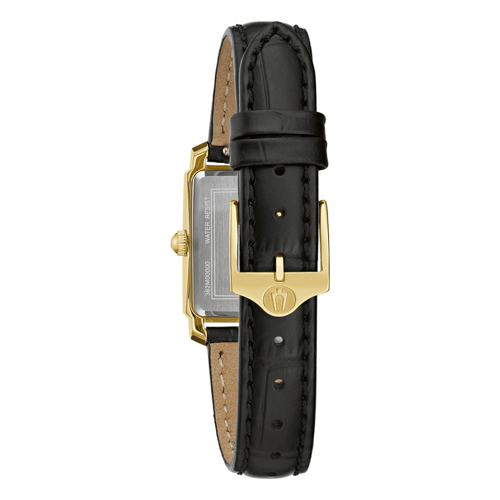 Bulova 97L173 Classic: Petite 21mm Gold - Tone Stainless Steel Watch