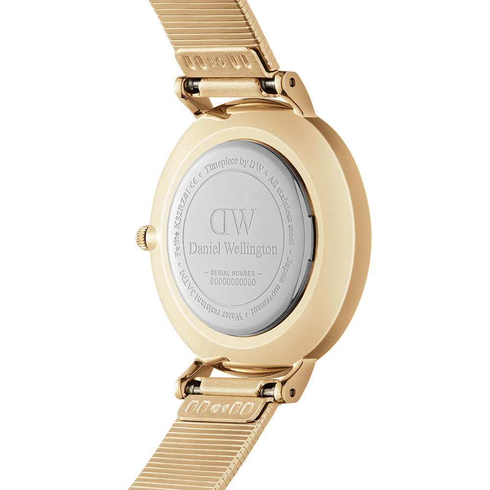 Daniel Wellington Fashionable Lumine Gold-Plated Stainless Steel Watch DW00100594