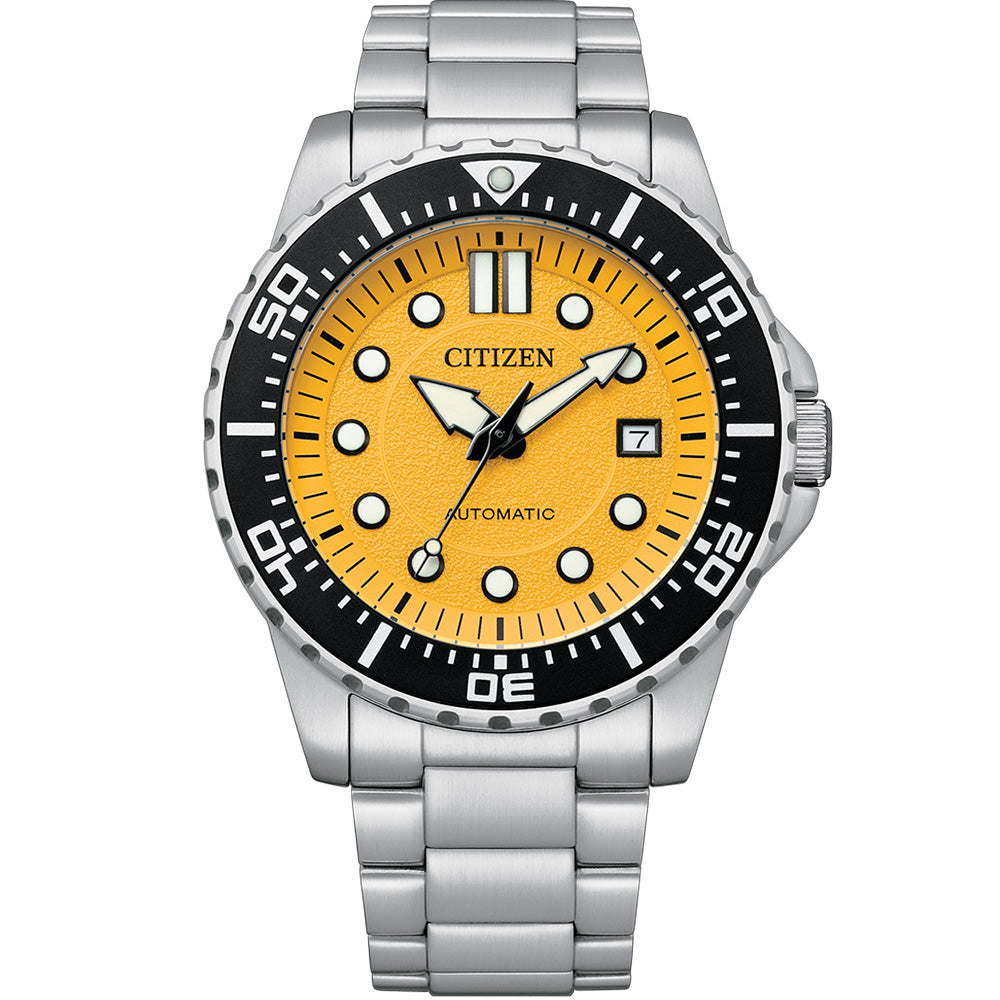 Citizen Mechanical Dress Collection Men's Watch NJ0170 - 83Z with Striking Design