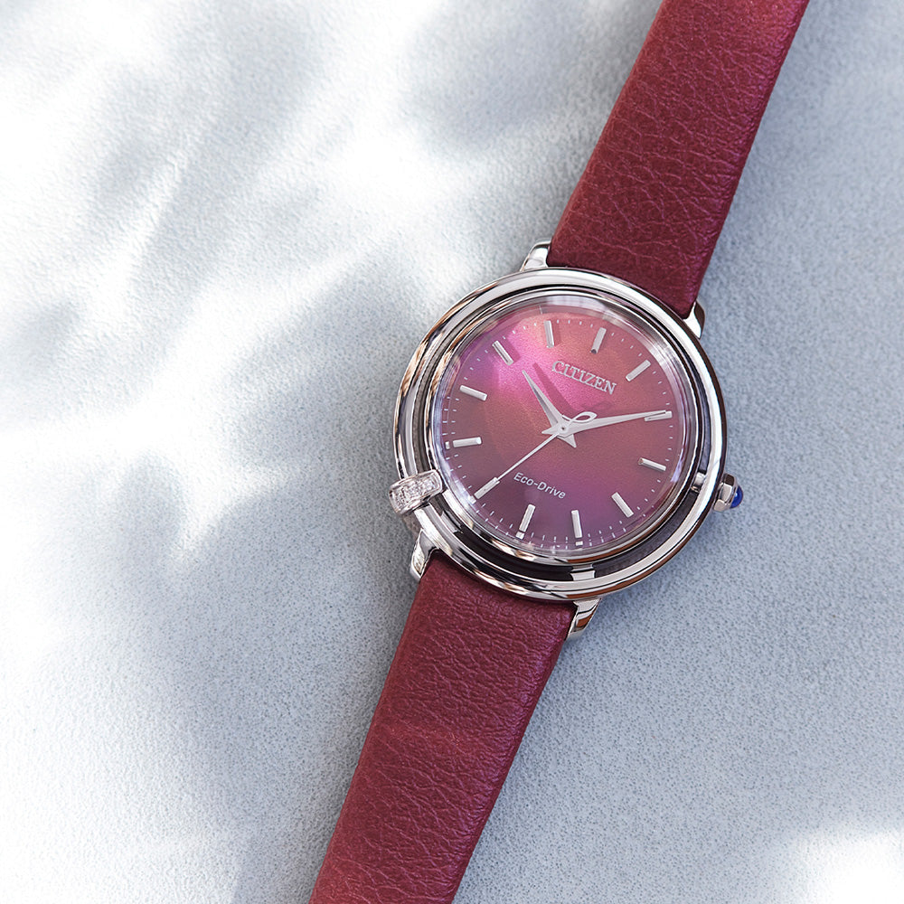 Citizen Eco-Drive EM1090-78X: Stylish Diamond-Embedded Watch