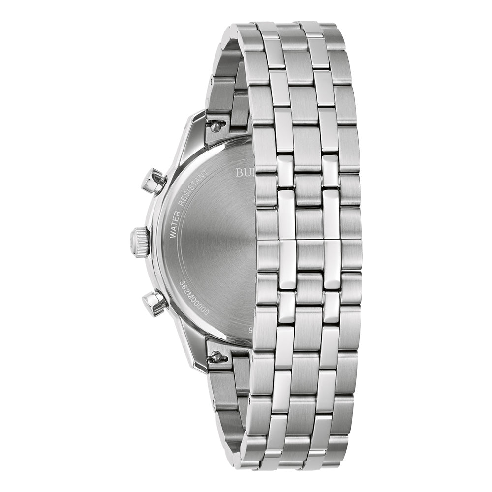 Bulova Classic Men's 96B412 Stainless Steel Chronograph Watch