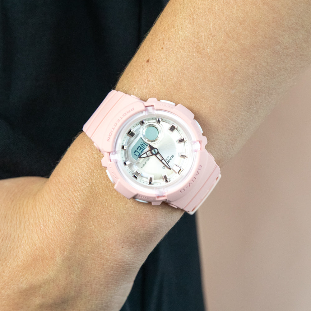 Stylish Pink Baby-G BGA280-4 Women's Watch with Unique Design