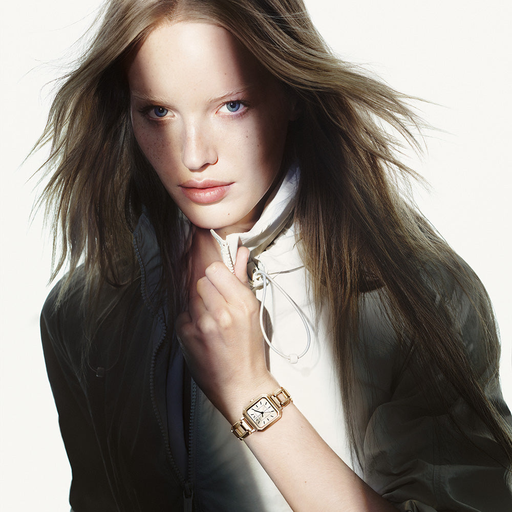 Armani Exchange Leila AX5721 Gold-Tone Stainless Steel Quartz Watch