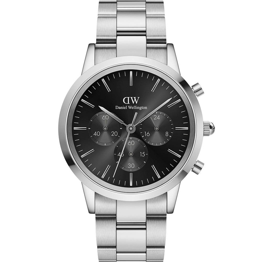 Daniel Wellington Men's Iconic Link Chronograph Watch DW00100645
