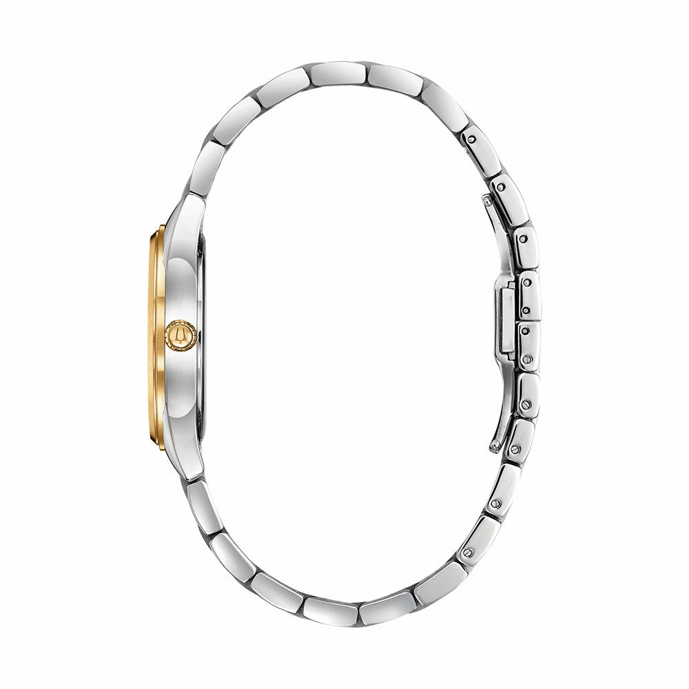 Bulova 98P184 Two-Tone Women's Diamond Set Watch