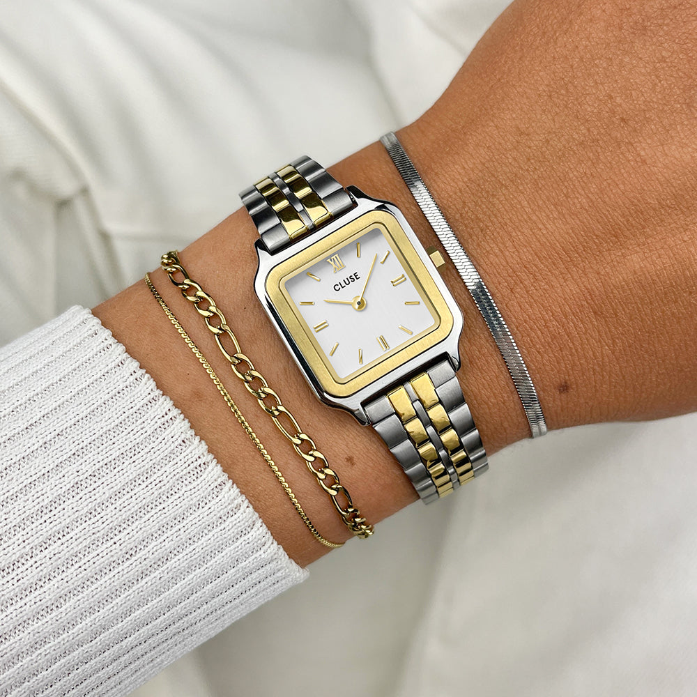 Stylish Cluse CW11801 Gracieuse Two Tone Ladies' Wristwatch