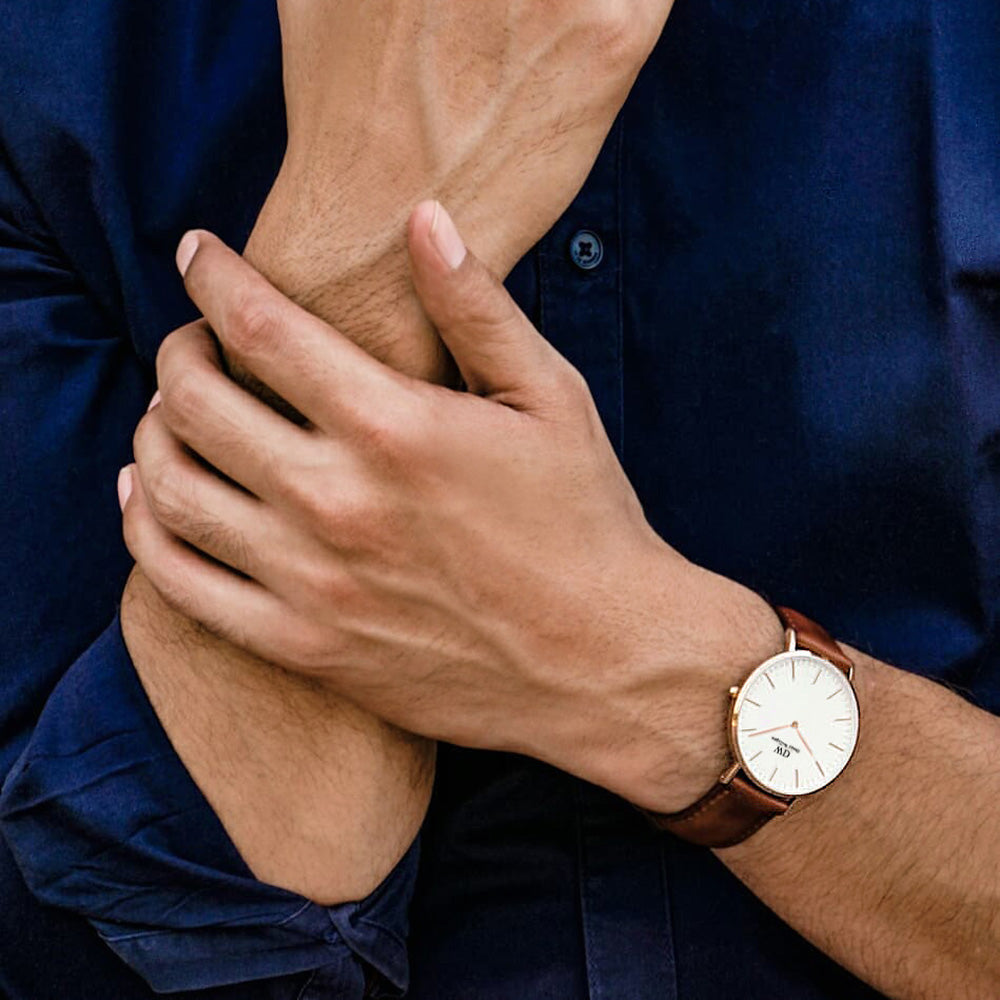 Daniel Wellington DW00100006 Classic St Mawes Slim Wristwatch
