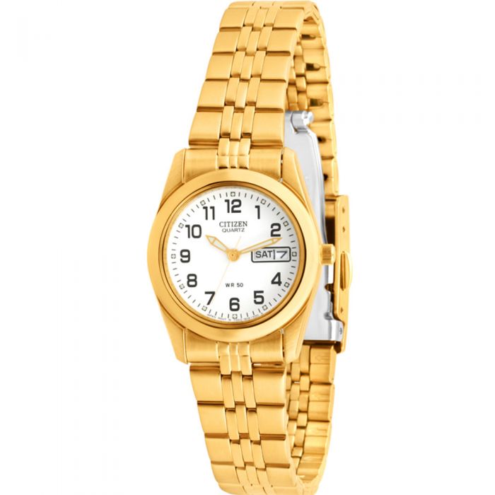Ladies' Classic Citizen EQ0512 - 52B Gold - Toned Quartz Watch