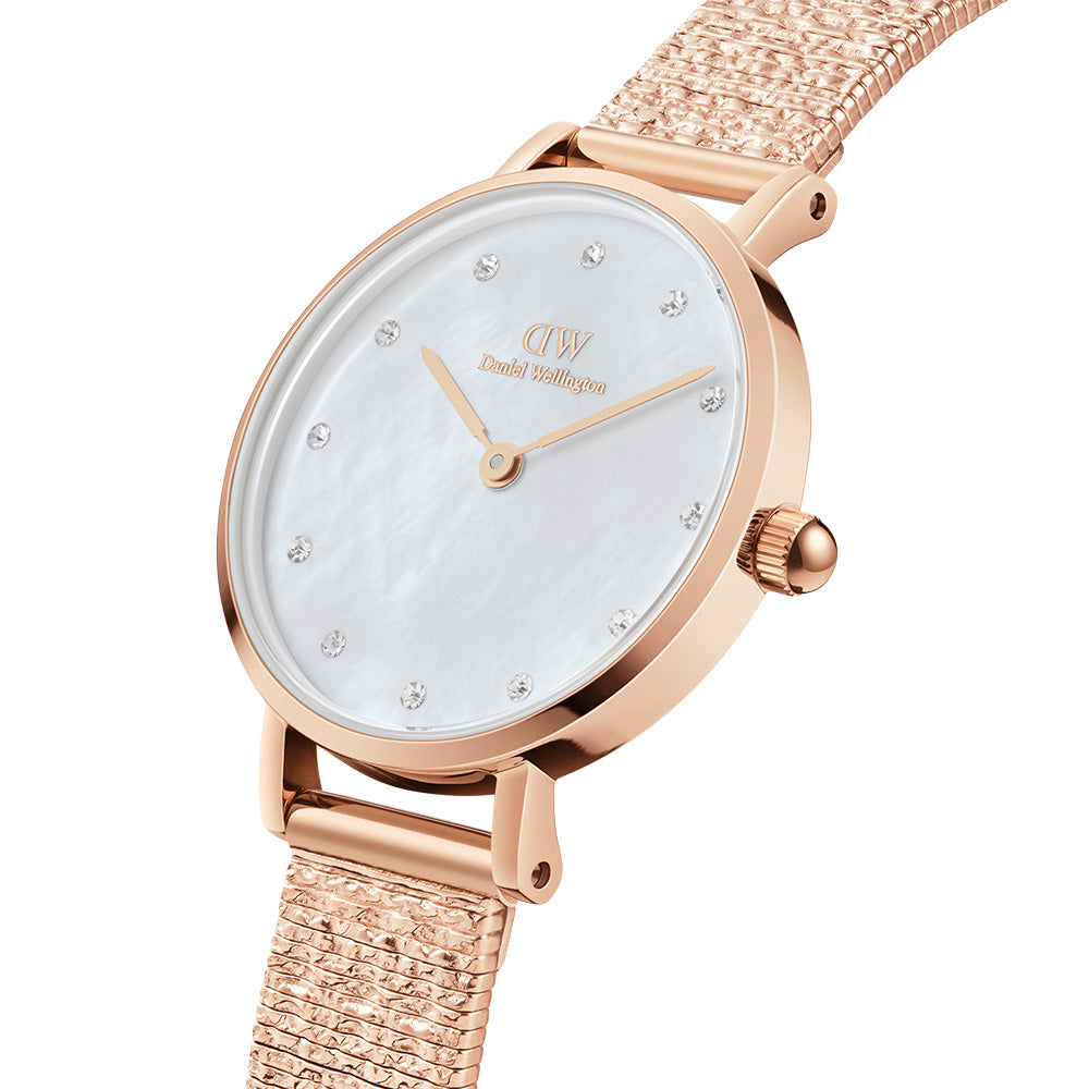 Daniel Wellington DW00100590 Lumine Gold Plated Women's Watch with Pearl Dial