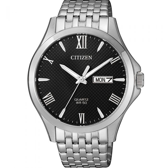 Citizen Men's Quartz BF2020-51E Watch with Blue Dial and 41mm Stainless Steel Case