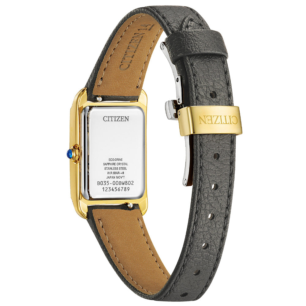 Citizen Men's Eco-Drive EW5622-09P Stainless Steel Gold-Plated Wristwatch