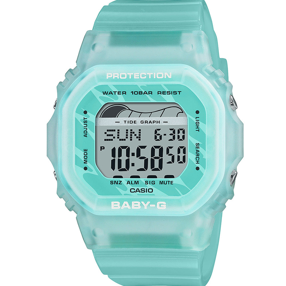 Aqua Baby-G BLX565S-2 Women's Surf and Travel Digital Watch