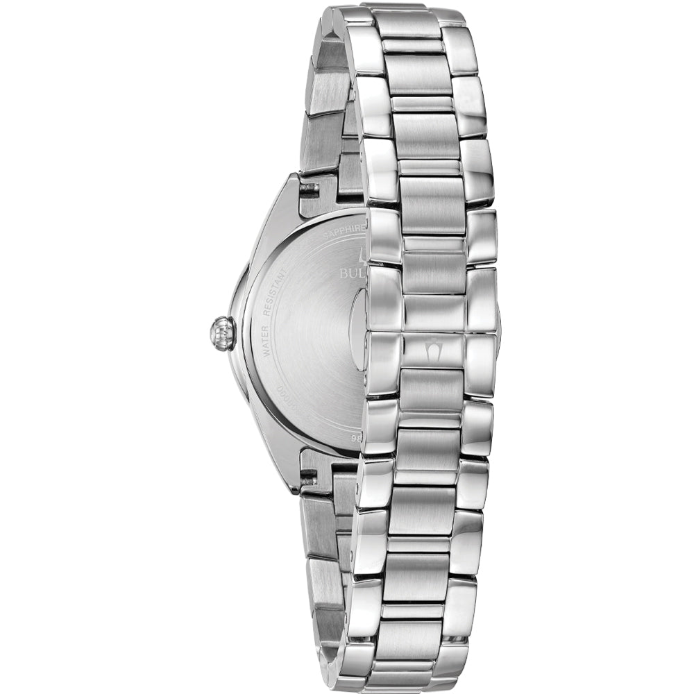 Luxurious Bulova 96P198 Diamond-Set Women's Watch with Elegant Design