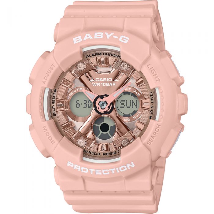 Fashionable Baby-G BA-130-4ADR Women's Watch with Unique Style